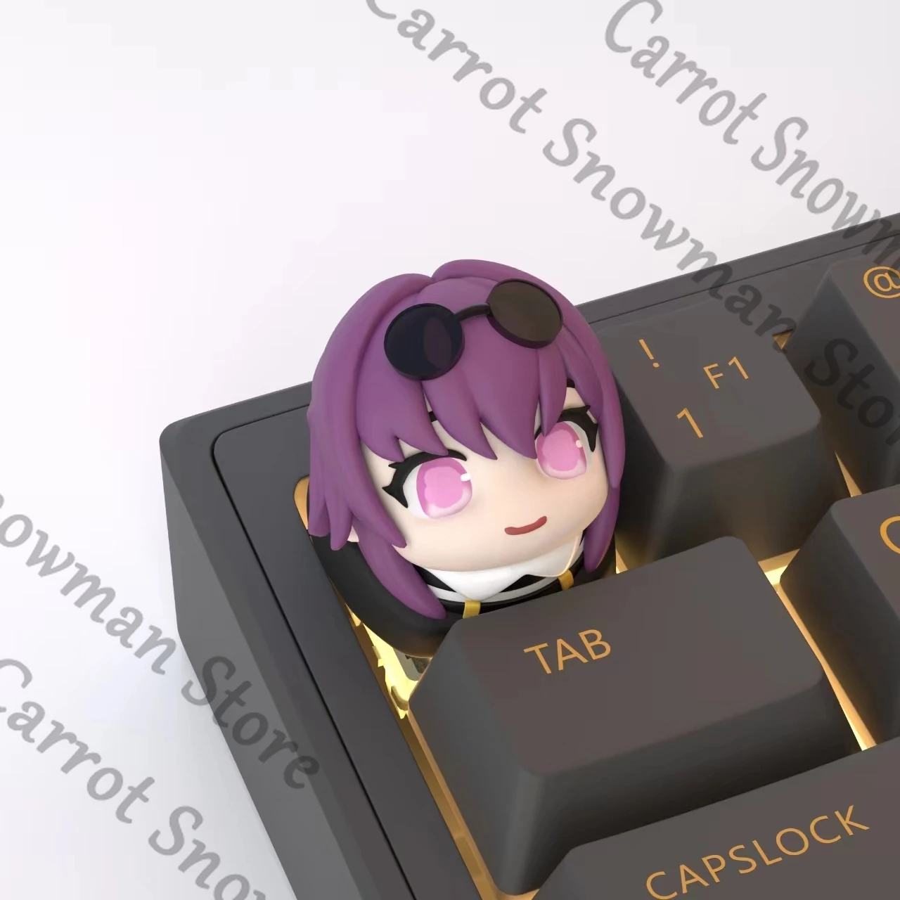 

Аниме-игра Honkai: Star Rail Kafka Q, полимерная клавиатура, клавиатура, украшение для косплея, мультяшный подарок