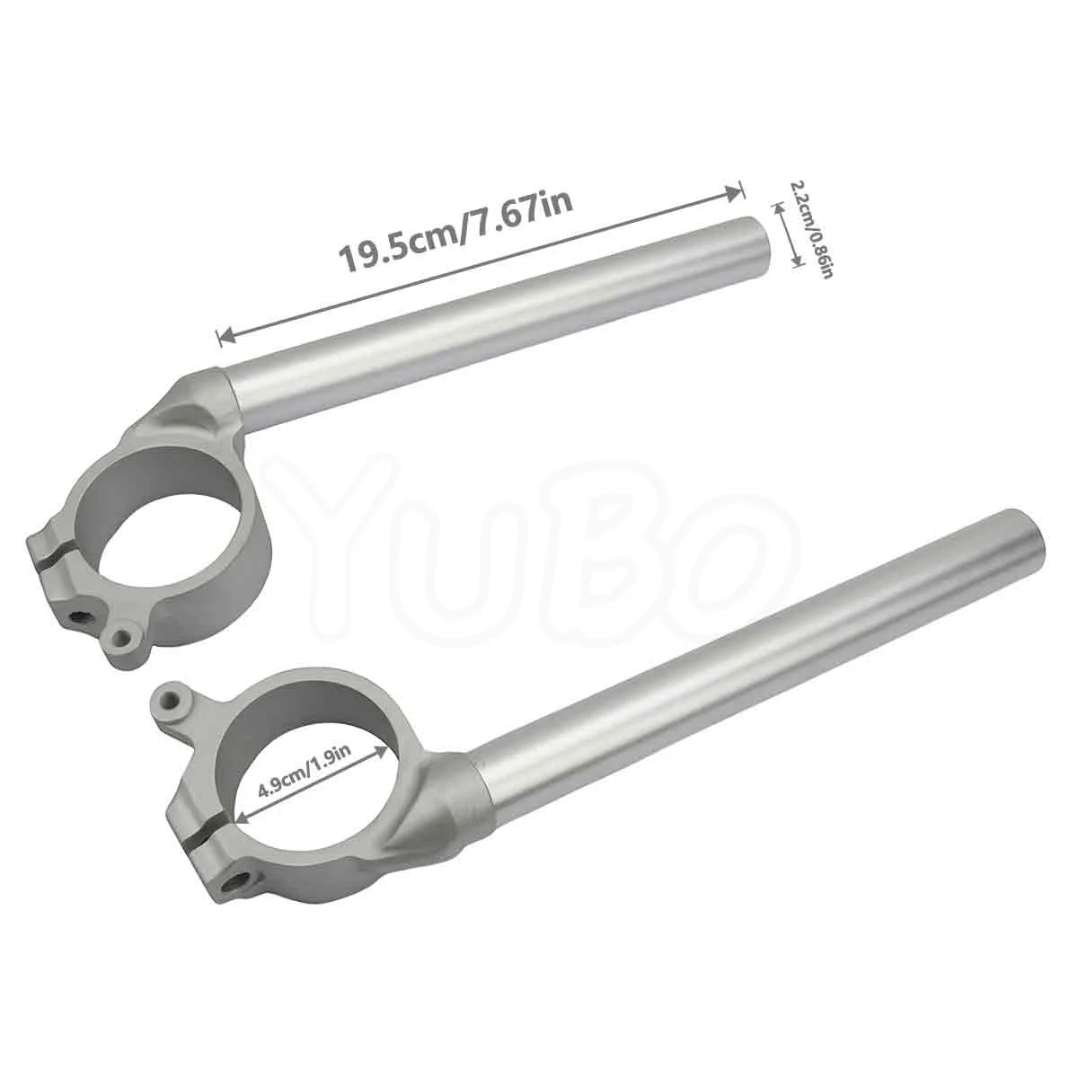 49mm Front Fork Tube Clip-On Handlebars For Yamaha YZF-R1 YZFR1 YZF R1 2009-2014 2010 2011 Motorcycles Handle Bar Accessories