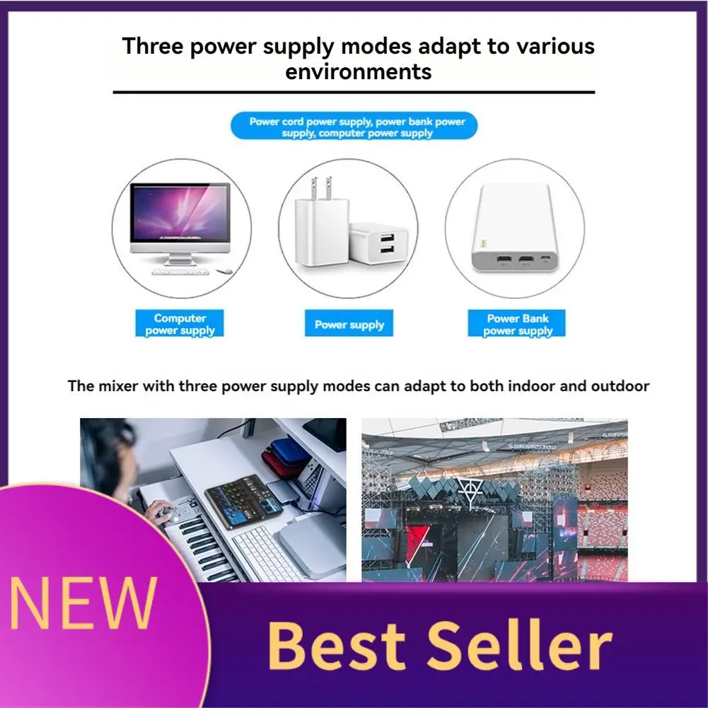 

M07K-A5 микшерная консоль для живой звуковой карты для прямой трансляции DJ аудиооборудование профессиональное аудио 5-канальный звуковой микшер