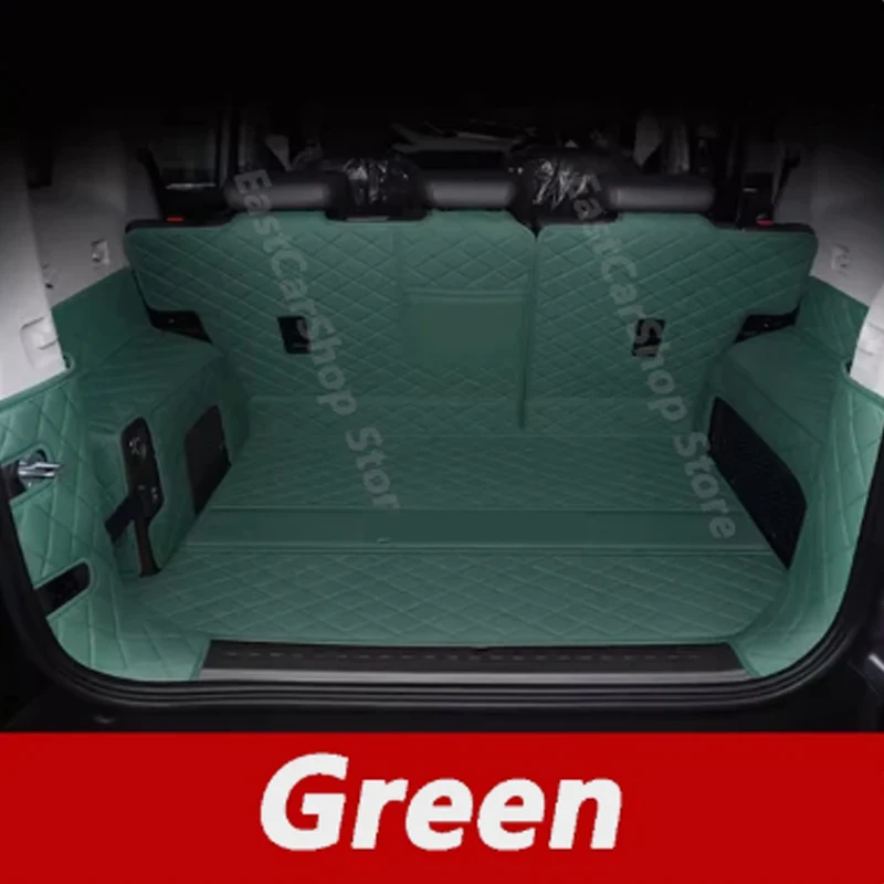 For Chery Jetour Traveller T2 2023 2024 Car Trunk Mats PU Leather Durable Cargo Liner Boot Carpets Rear Interior Accessories