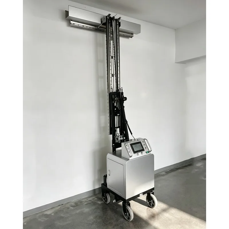 Fully Automatic Wall Smoothing Robot, Putty & Cement Screeding Wall Plastering Machine, 1300mm Working Width for Decoration