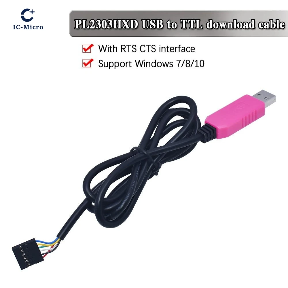 6-контактный PL2303HXD модуль последовательного кабеля USB в RS232 TTL для Win XP VISTA 7 8 Android OTG PL2303 HXD 6-контактный PL2303HXD модуль последовательного кабеля USB в RS232 TTL для Win XP VISTA 7 8 Android OTG PL2303 HXD