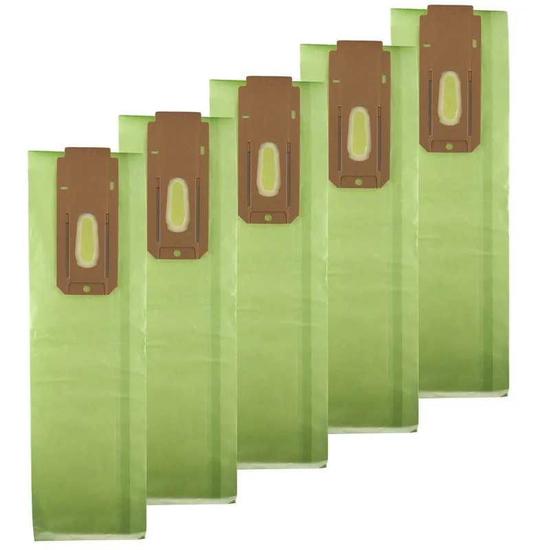 ถุงเก็บฝุ่นสำหรับเปลี่ยนกระเป๋าสูญญากาศถุงเก็บฝุ่นแบบตั้งตรงขนาด XL CCPK8DW จำนวน5แพ็ค