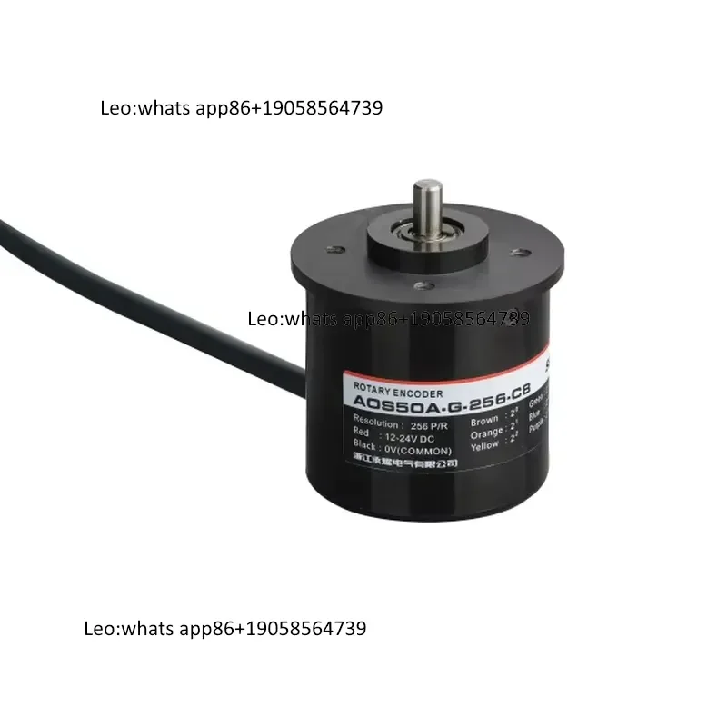 E6CP-AG5C-C 256 PPR Gray Code Incremental Rotary Encoder DC 5-24V for Textile Industry 50mm