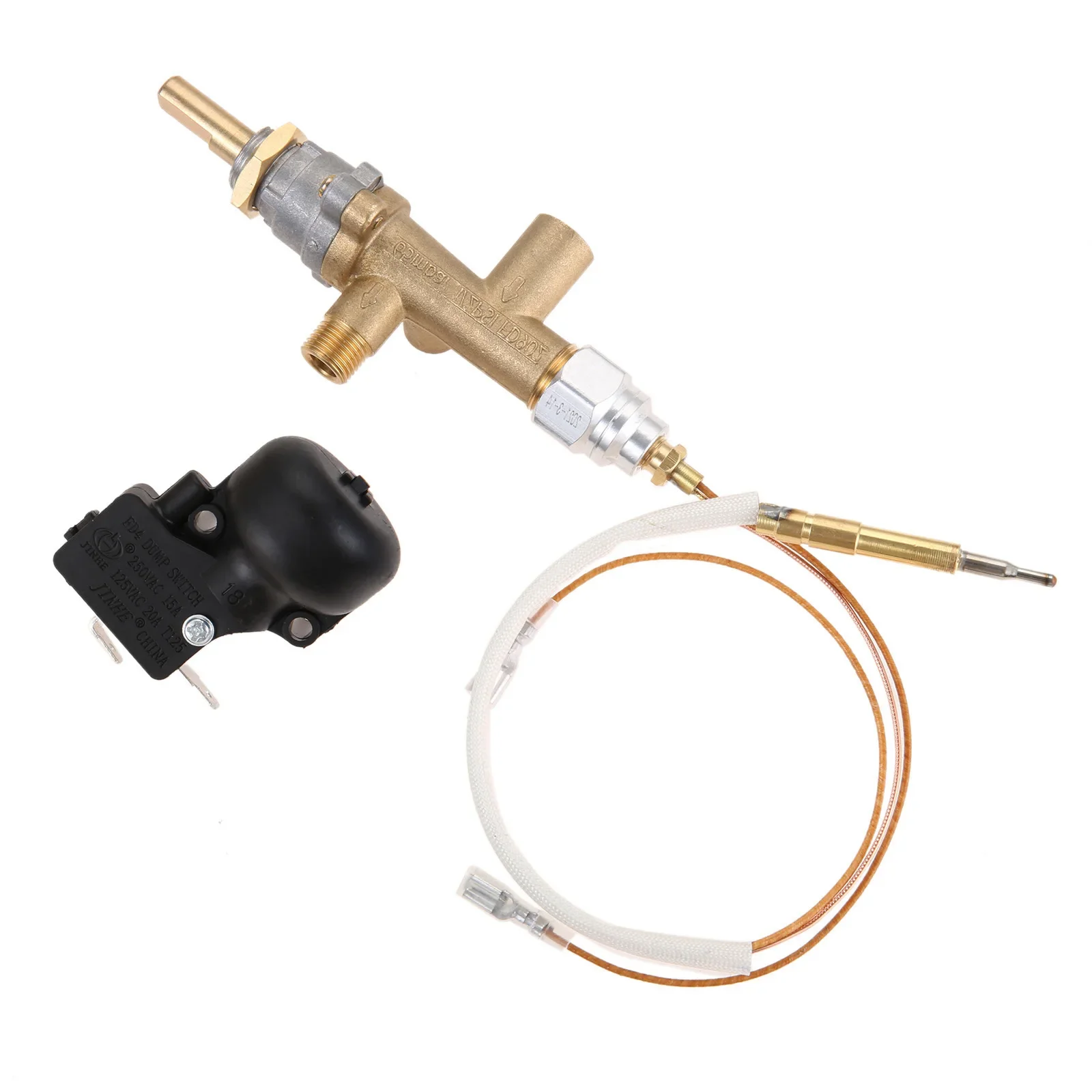 Valve Device Flame Failure Gas Heater Valve Control with Thermocouple and Lpg Knob Propane Gas Fire Pit Control Safety