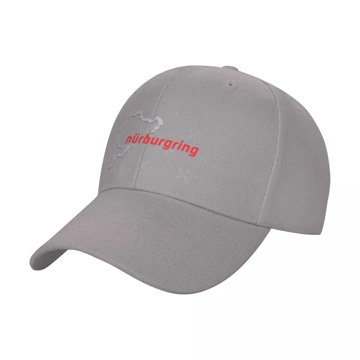 

N Rburgring Gray Red Fashion Baseball Cap Peaked Cap Men's Hat Women's Cap Man Hat