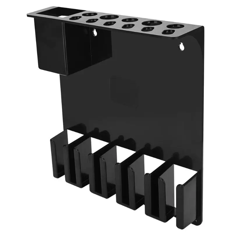 

Hair Dryer Barber Storage Box Salon Practical Tool Wall Electric Clipper Rack Hair Trimmer Shaver Holder Mounted