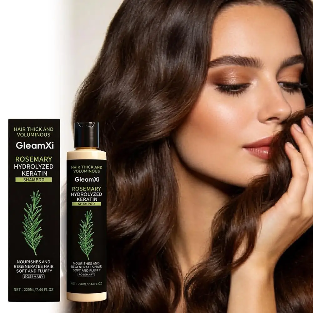 2 unidades de Shampoo de Alecrim para Cabelos: Volumizador, Espessante, Fortalecedor e Controla a Oleosidade. Nutre e Repara os Cabelos, Adicionando Volume._voghion.com