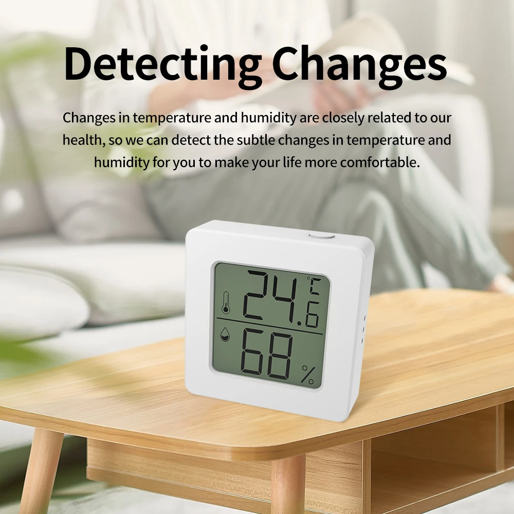 -20℃ ~ 60℃ Electronic Temperature and Humidity Meter Thermo-hygrometer  KD31M Indoor Mini Digital Thermometer for Indoor Room