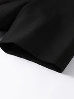 Stand Collar Single Breasted Women Blazer Fashion Solid Short Sleeve Elegant Female Top Spring Summer Party For Lady - Image 6
