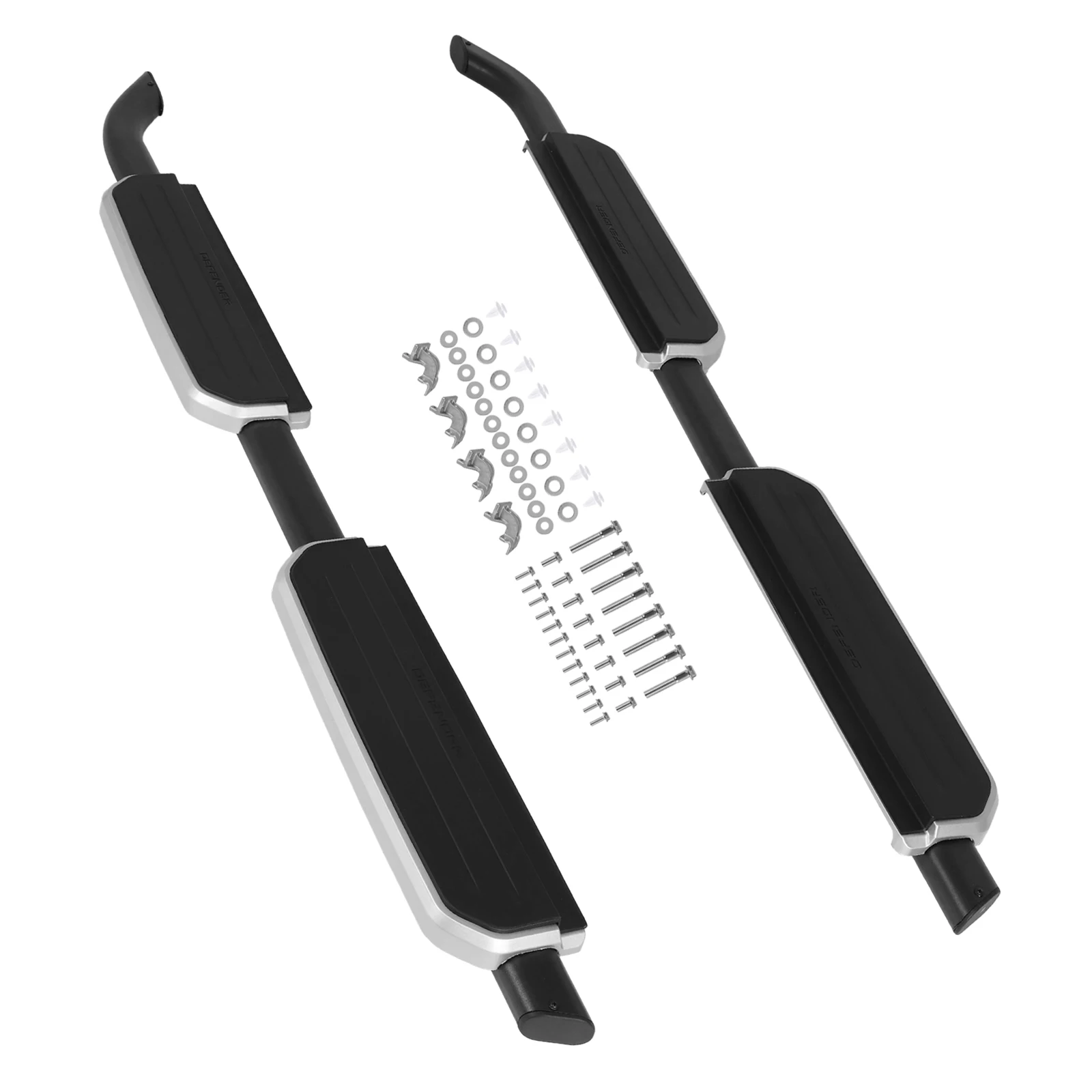 

For 2020-2024 Land Rover Defender Black Side Step Board Wear Resist Multi-Function Rail Board High Load-Bearing Car Spare Parts