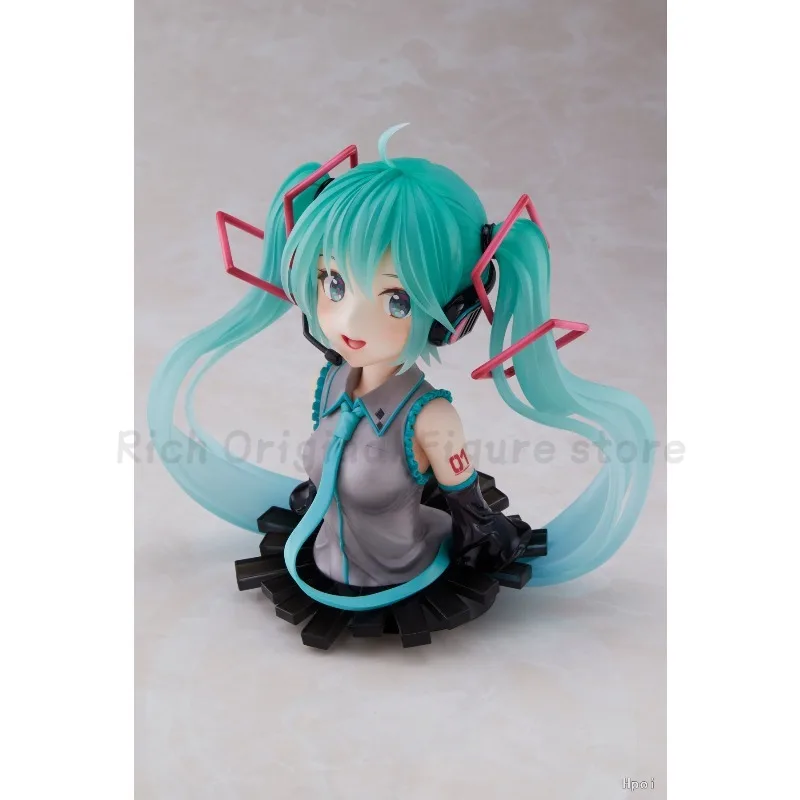 【재고 있음】오리지널 타이토 피아프로 하츠네 미쿠 39주년 기념 복권 A상 버스트 애니메이션 피규어 모델 장난감