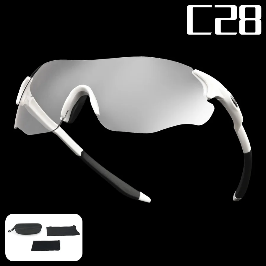 Cycling, color changing glasses, outdoor sports, running, fishing, mountain biking, windproof, men's goggles, women's sunglasses