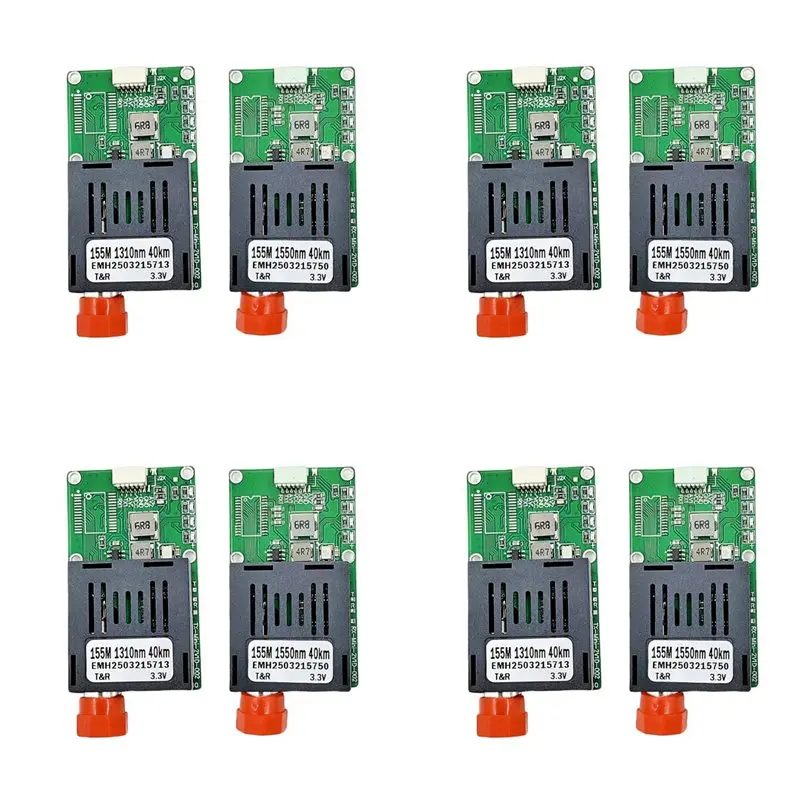 

Оптический трансивер B92B-4X TTL для дронов, интерфейсы FC RX/TX/AV/VCC/GND, 40 км, UART/SBUS на оптоволоконный терминал