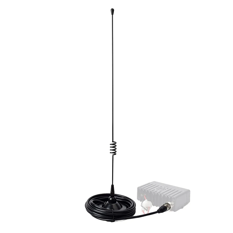 50 PCS Dual Band Magnetic Mount Mobile Antenna VHF/UHF Heavy Duty Magnet Base Antenna PL-259 Plug For Car