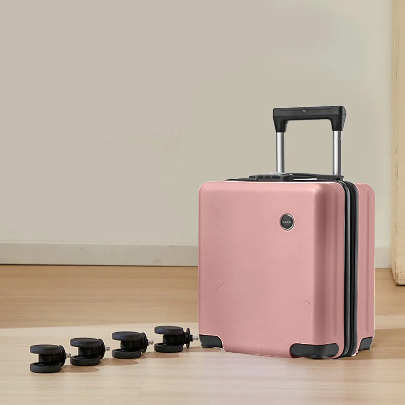 password-travel-suitcase-fashionable-small-size-14-inch-spring-autumn-airline-boarding-box-leather-pull-rod-for-men-and
