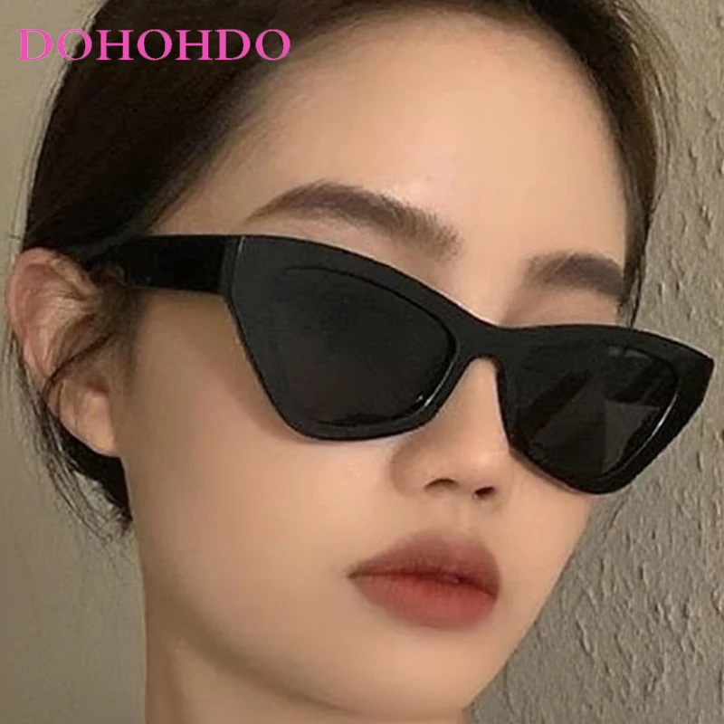 

Retro Cat Eye Sunglasses Women Brand Designer Vintage Small Frame Ladies Classic Sunglass Men Outdoor Sun Glasses Oculos De Sol