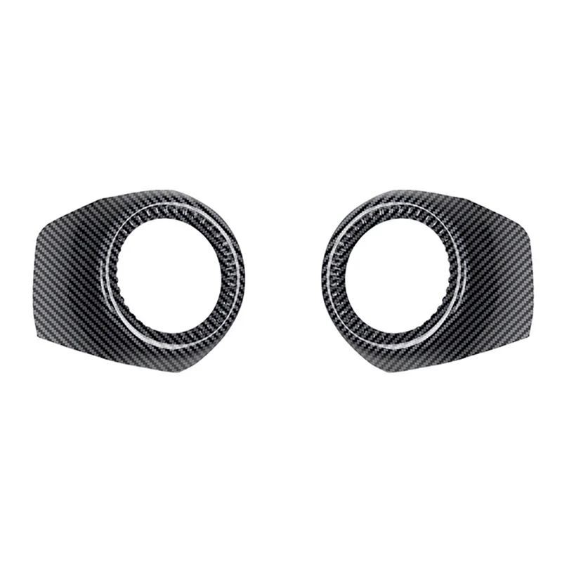 

Car Dashboard Air Conditioning Outlet Trim Frame For Toyota Prado LC250 2024 Air Outlet Frame Sticker Carbon Fiber