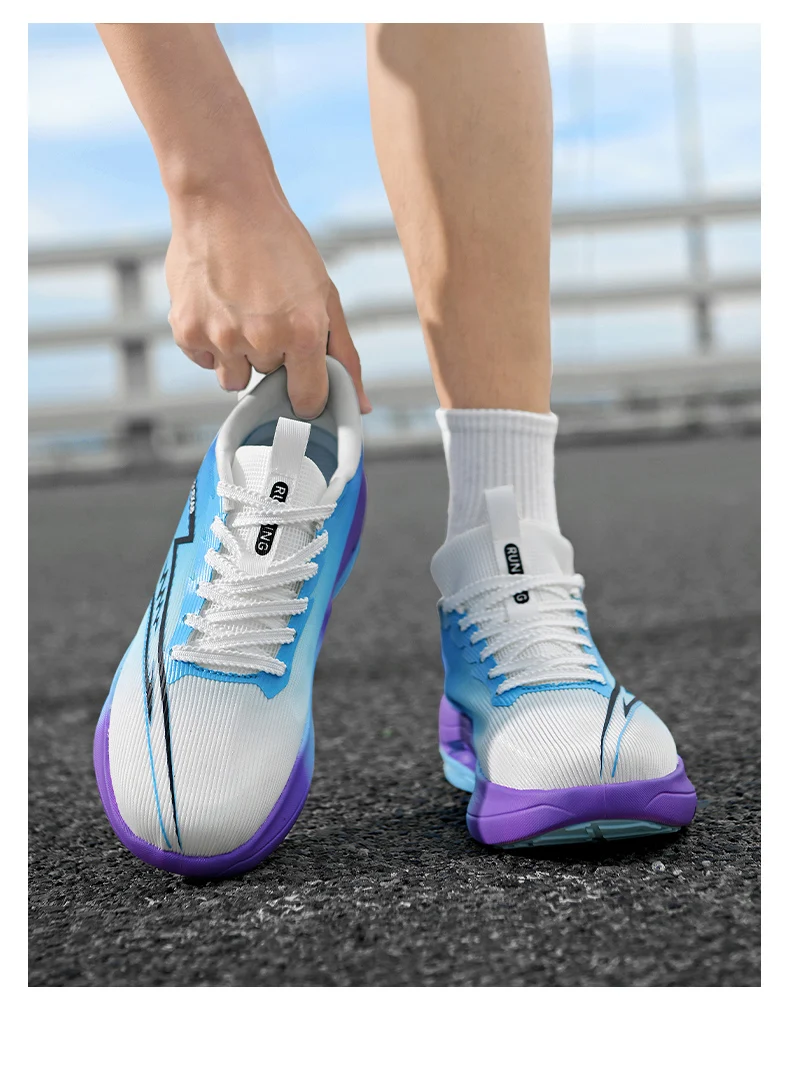 Marathon-Laufschuhe für Herren, spezielle Sneaker, Damen-Outdoor-Jogging-Sportschuhe, trendige, atmungsaktive und leichte Sportschuhe für Damen. – Detail 4