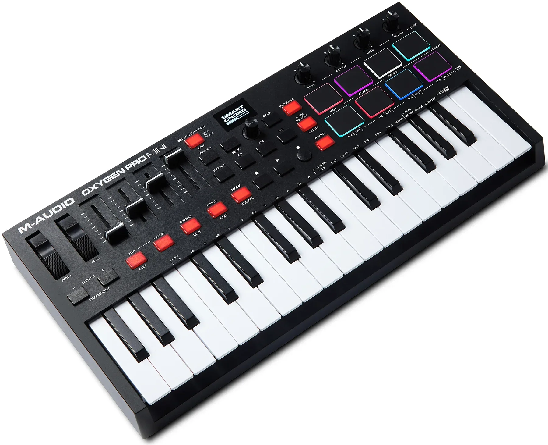 

ЛЕТНЯЯ СКИДКА НА MIDI-клавиатуру USB M-Audio Oxygen Pro 61, контроллер