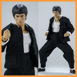 1/12 Scale Chinese Style Training Suit Chinese Kongfu Combat Uniform Clothes Set Model 6 Inch Collection Display Toy Gifts