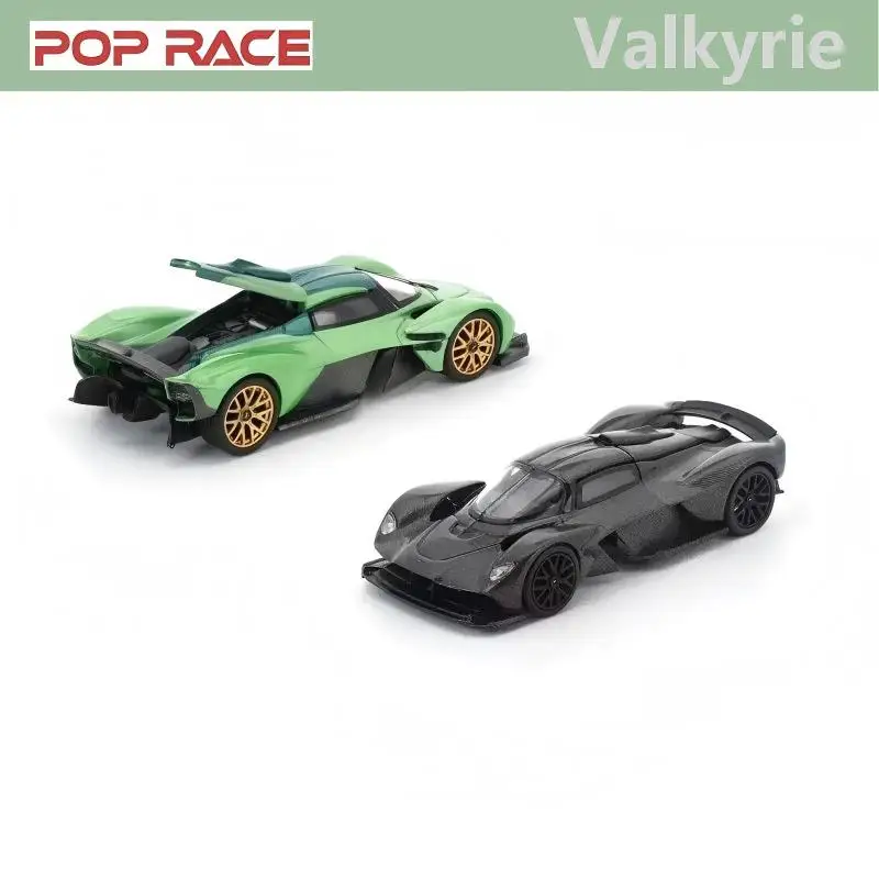 POPRACE 1:64 Valkyrie  Alloy Die Casting Car Model Collection Model Boy Gift Christmas Gift