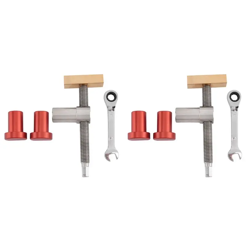 Lightweight Woodworking Bench Dog Clamps With Bench Dog Stop Sets, Clip Clamp Fixture Vise Benches Joinery Carpenter Tools