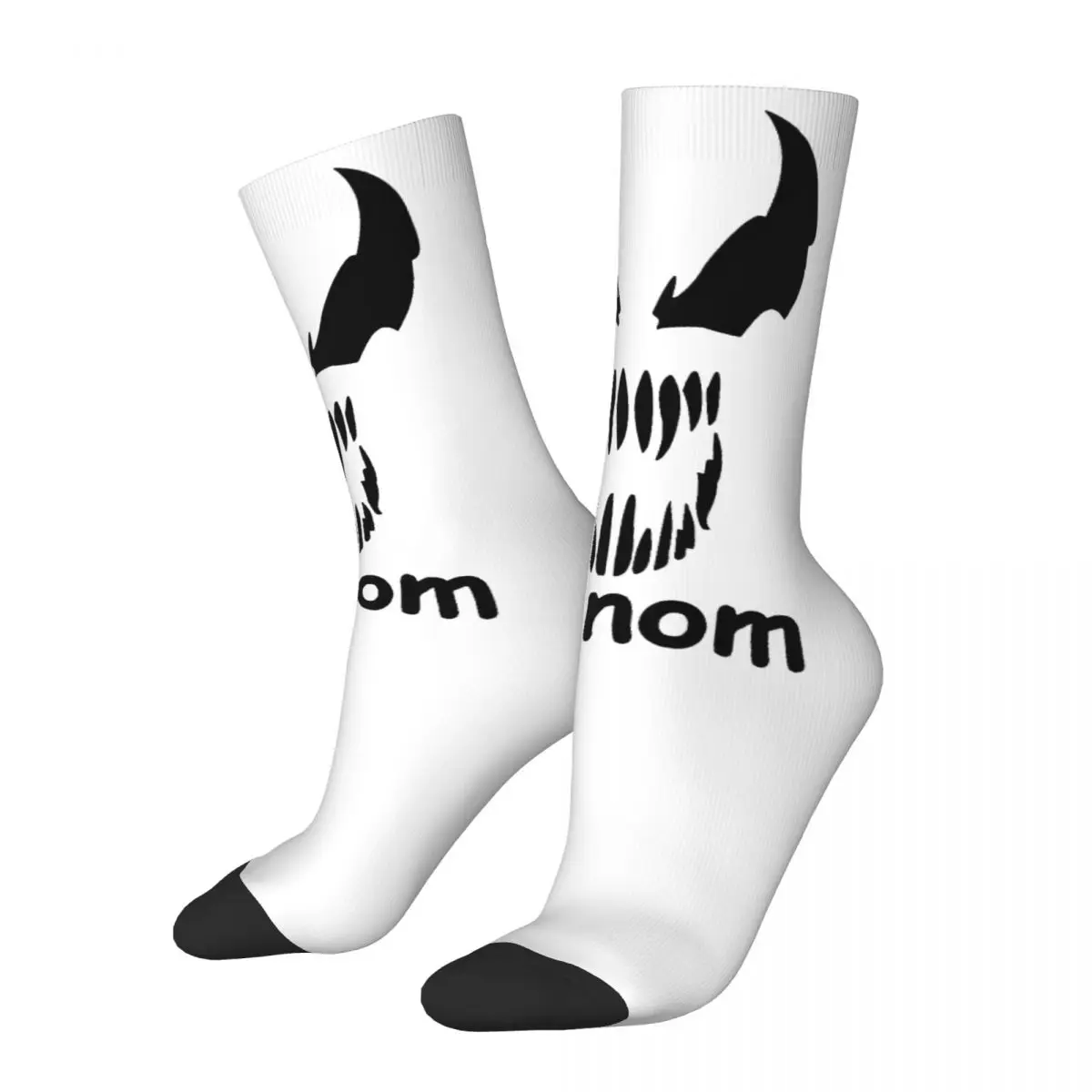 

Venom Men's Socks Retro Harajuku Marvel Spider Man Venom Street Style Novelty Pattern Crew Sock