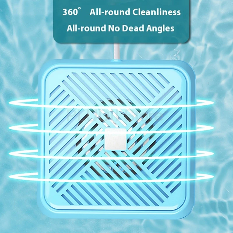 Mini lavavajillas ultrasónico, lavavajillas automático portátil, máquina limpiadora de alimentos para verduras, frutas, mariscos, limpieza de 360 grados