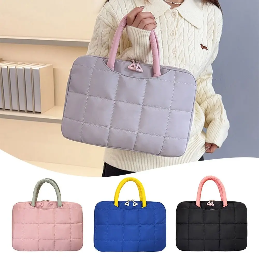 Portable Shockproof Laptop Handbag Nylon Soft Case Notebook Bag Waterproof Notebook Case