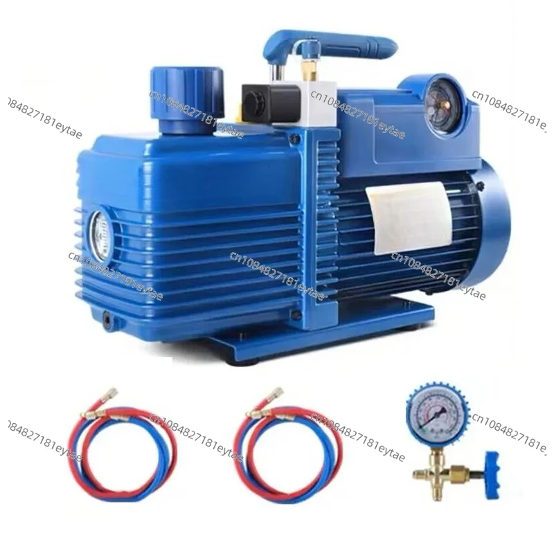 

V-i280SV 220V 750W Dual Stage Vacuum Pump, 14.4m³/h Refrigerant Recovery for R410A R32 R134a HVAC AC