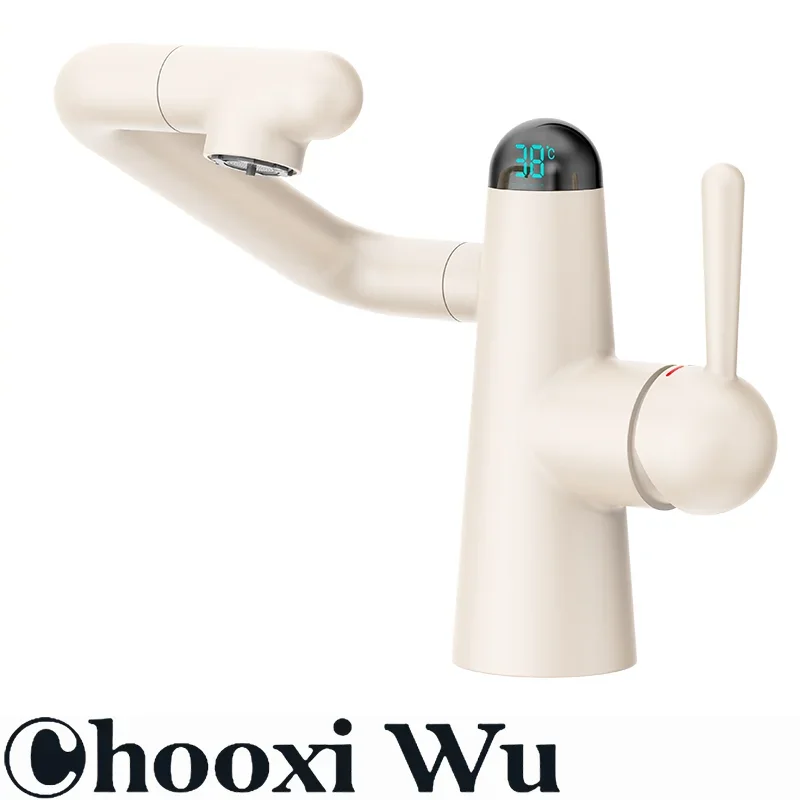 بالوعة الحمام صنبور حوض الحنفية 1080 °   صنبور مياه بارد وساخن متعدد الوظائف، صنبور حوض المطبخ، وضعين، صنبور مياه