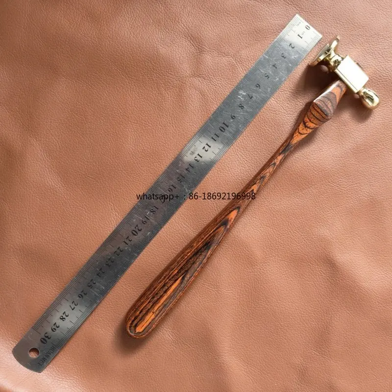 For Leather Making (260mm), Professional Mirror Polished Copper Stitch Hammer