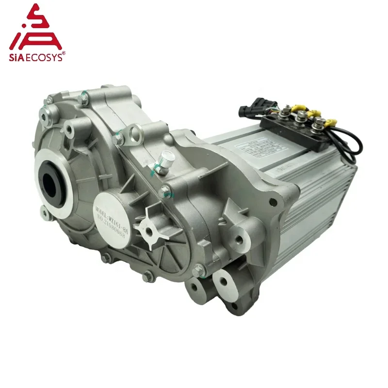 AC 4000W 72V Mid Drive Motor With Gearbox Conversion Kits For E-tuktuk