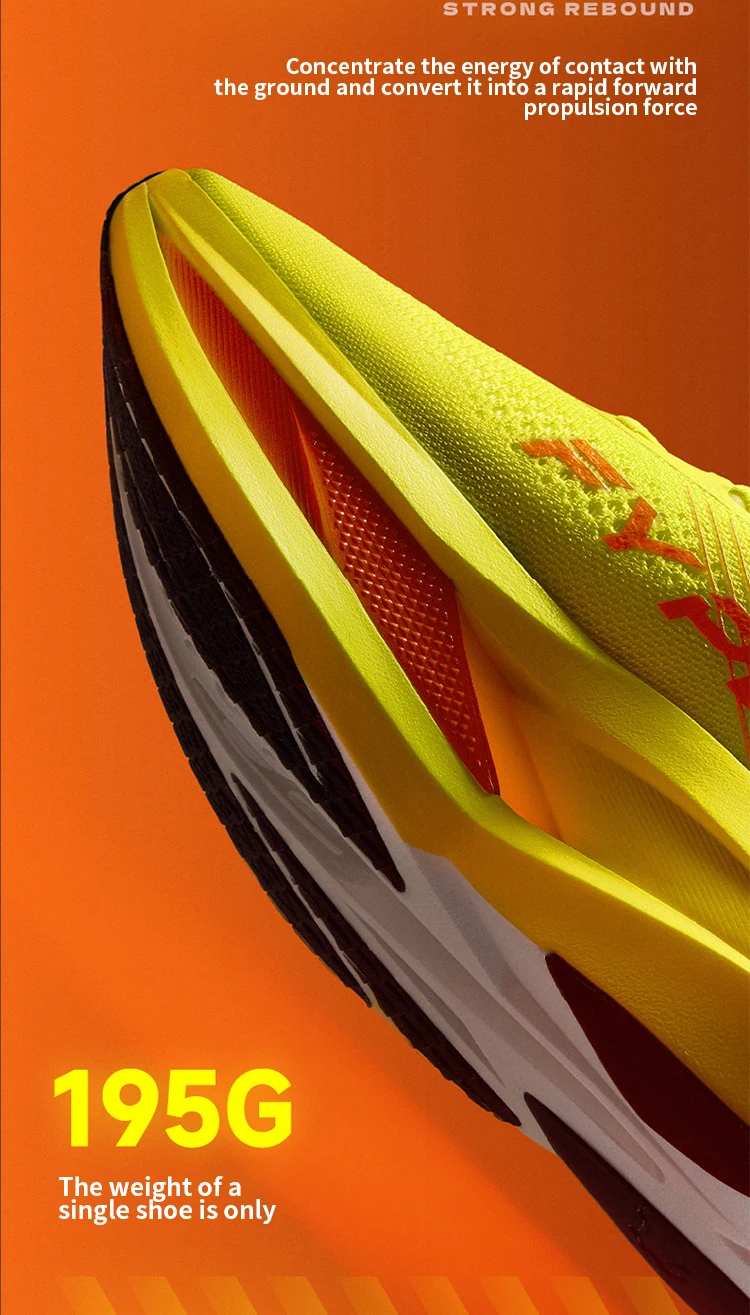 QIAODAN Feiying Plaid 3 Carbon Plate Men Running Shoes 2026 Marathon Racing Sneakers Rebound Cushion Athletic Shoes QDB023262290
