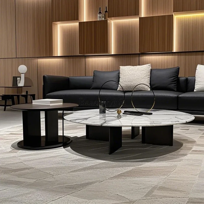 

5Italian Jane Luxury Lauren Black Gold Natural Marble Coffee Table