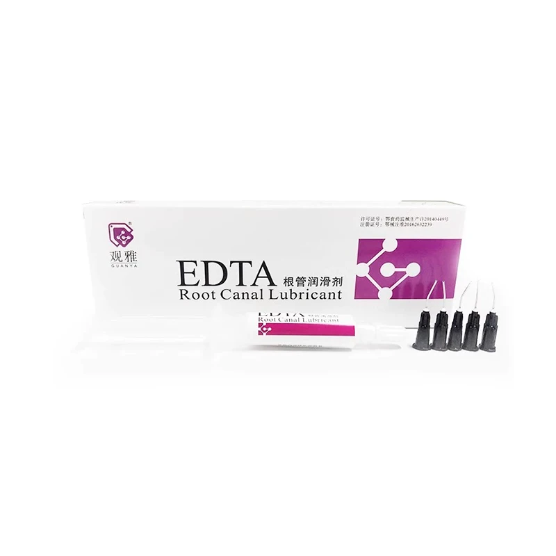 Lubrificante edta para tratamento dentário, 5ml para tratamento radicular