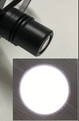 Dual Use Clip on Dental Headlamp Rechargeable Compatible Portable LED Headlight High Brightness Surgical Light with Magnifier