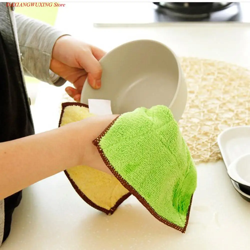 NewKitchen Cleaner Absorbent Towel  Wipping Washing Rags Car Cleaning Towel Cloth Bath Dust Face Hair Hand Dryer Towel