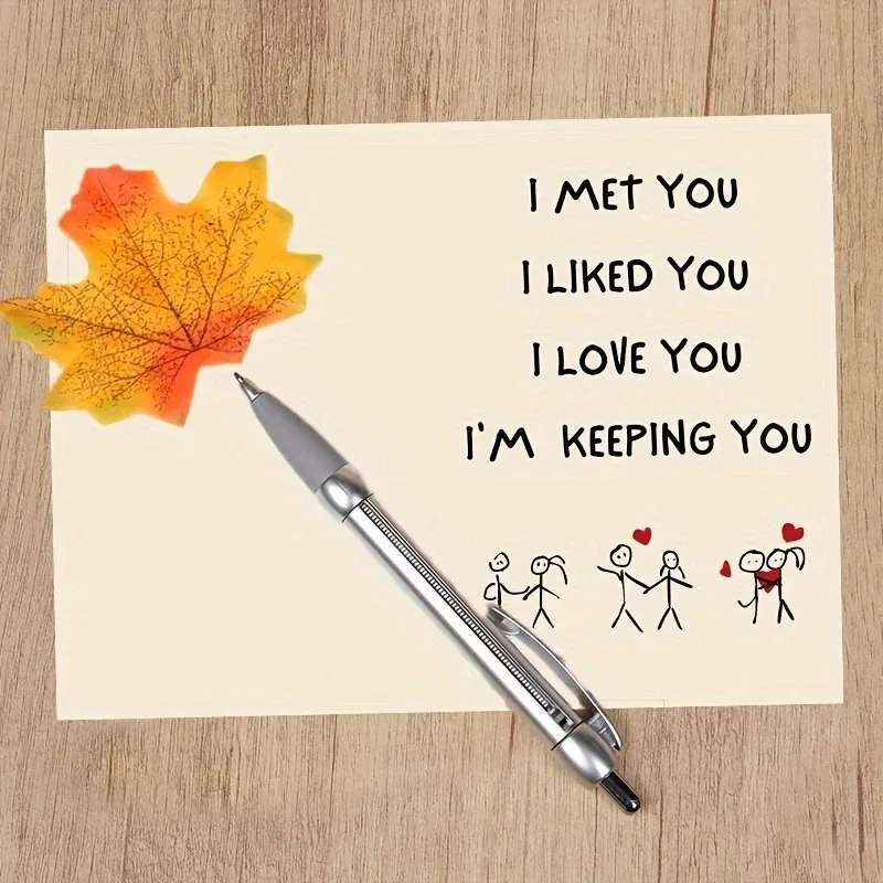 بطاقات عيد الميلاد والذكرى السنوية الرومانسية مع رسائل حب شخصية في الأظرف #4