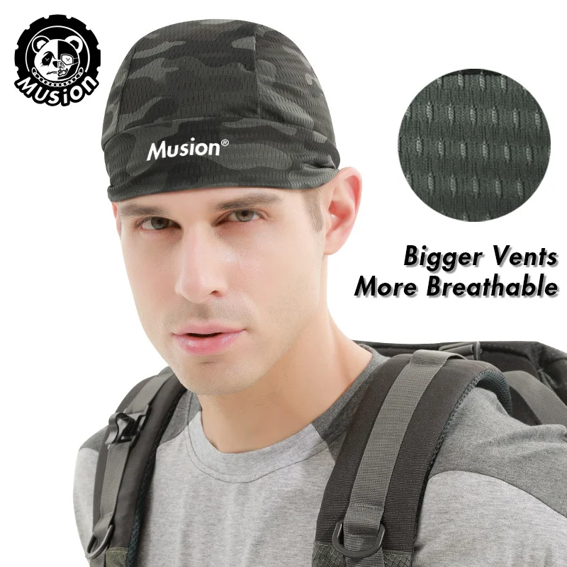 Musion Helmet Lining Sports Hat Sweatshirt Dry Running Bicycle Motorcycle Lining Hat