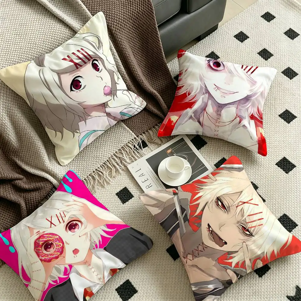 Anime Juuzou Suzuya Tokyo Ghouls Lucky Dragon pillow cover sofa cushion cover home room decoration children gift