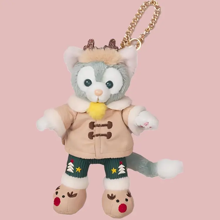 Disney Gelatoni Keychain Plush Charms Small High Shanghai Disney 2021