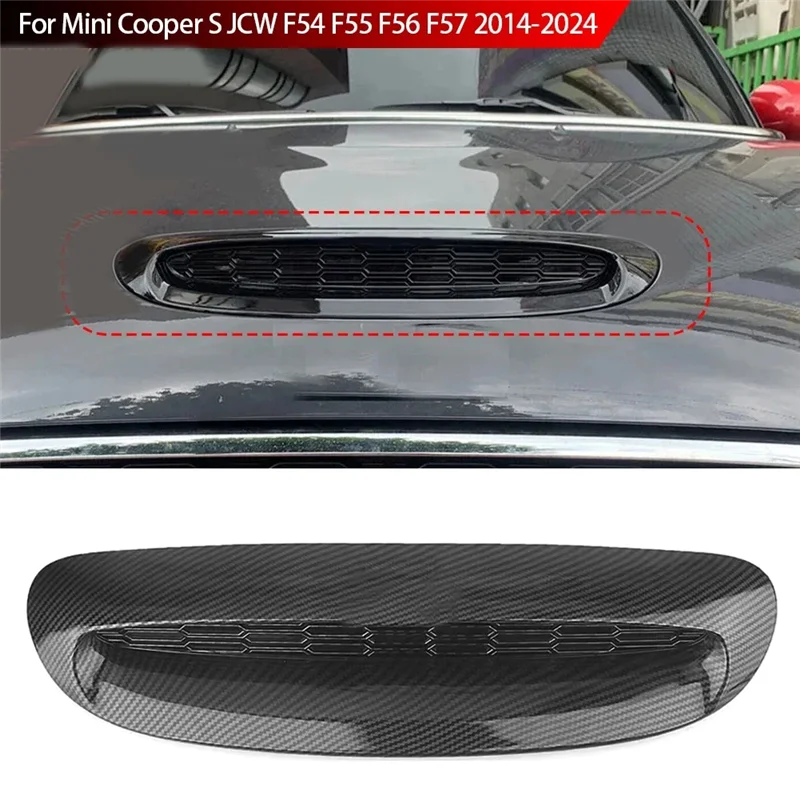 

Engine Bonnet Hood Vents Front Air Outlet Cover Trim 51137328312 51137376052 For Mini Cooper S F54 F55 F56 F57 2014-24