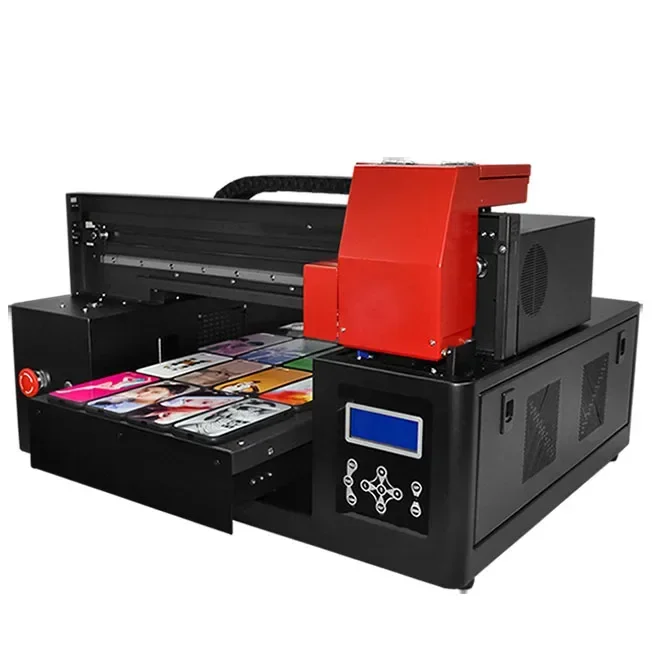 mini business a3 uv digital flatbed printer machine for crystal / cell phone cover /pvc card / wood / poster