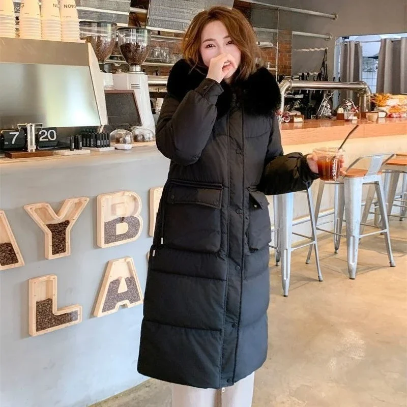 

Extra Warm 2025 Winter Coat Long Padded Jacket Thermal Insulation Winter Outerwear for Women Warmth Fashion Style
