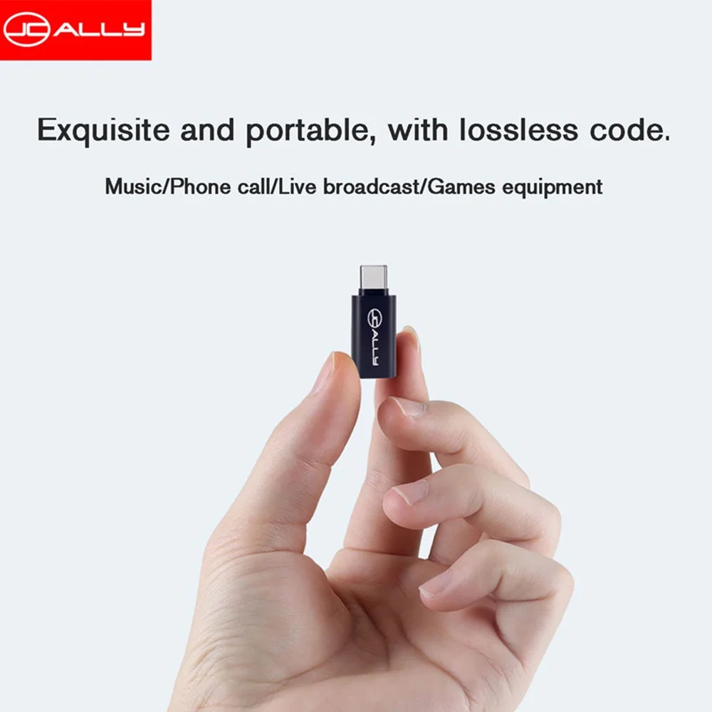 JCALLY JA04 HIFI 이어폰 표준 디지털 오디오 어댑터, ALC5686 오디오 휴대용 HIFI 디코딩 직렬 DAC 칩, 안드로이드 휴대폰용