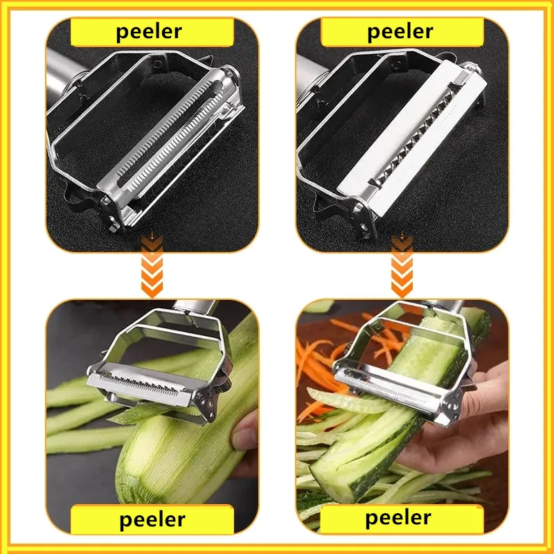 Luxury Perfection Fruit Vegetable Peeler Stainless Steel Kitchen Peeler For Flawless Peeling Household Kitchen Essential Tool