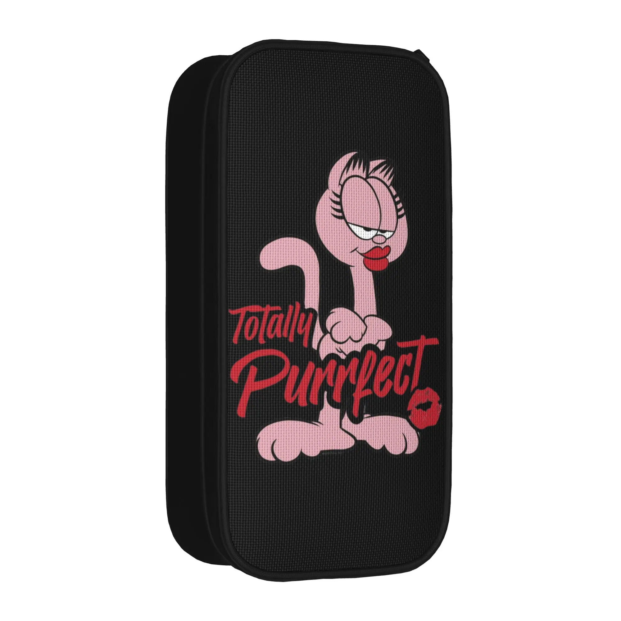 Precioso estuche para lápices Garfielded Miss Arlene, estuche para lápices, caja para bolígrafos, bolsa de almacenamiento grande, suministros escolares, regalos, papelería