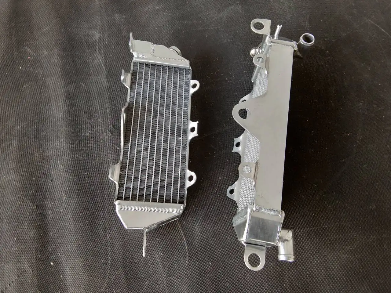 Aluminum Radiator For 1985 1986 Kawasaki KX500